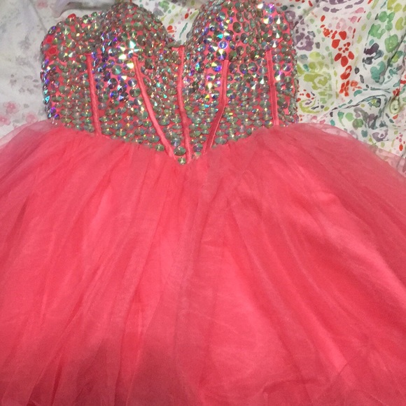 Chrome Prom Dress